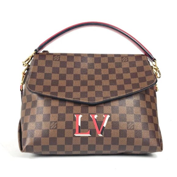 LOUIS VUITTON Damier Bobble Scarlet Tote Bag - Picture 1 of 15